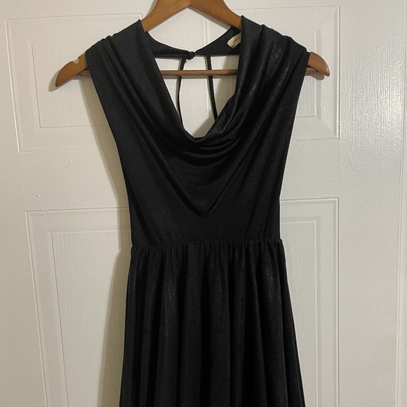 Silence + Noise Black Backless Dress - Picture 2 of 10